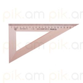 Քանոն փայտե եռանկյունի 30°