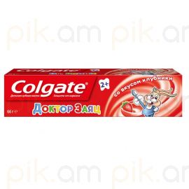 Ատամի մածուկ մանկական Colgate 50մլ Доктор Заяц Ելակի համով