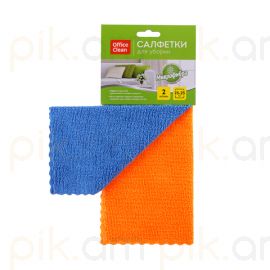 Մաքրման կտոր OfficeClean Միկրոֆիբրա 2 հատ 25x25 սմ