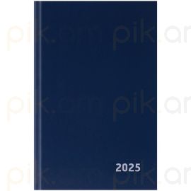 Օրատետր թվագրված 2025թ А5 BG 168թերթ կապույտ