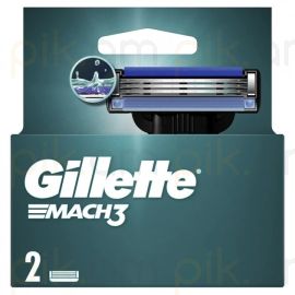 Սափրիչի փոխարինվող սայրեր Gillette Mach3 Cartridges x2