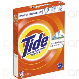 Լվացքի փոշի Tide Альпийская свежесть 450գ