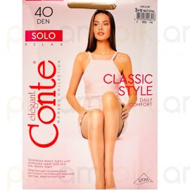 Զուգագուլպա Conte Solo 40 Den 3M Natural