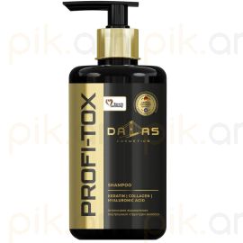 Շամպուն Dalas Cosmetics կոլլագենով և կերատինով 1լ