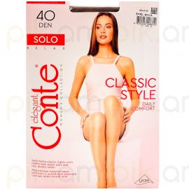 Զուգագուլպա Conte Solo 40 Den 5XL Mocca