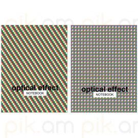 Նոթատետր BG "Optical effect" А5 64 թերթ