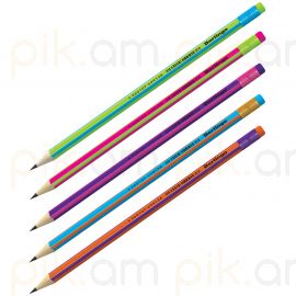 Մատիտ Berlingo "Fuze" HB սև