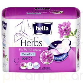 Կանացի միջադիր Bella Herbs Comfort Verbena 10 հատ
