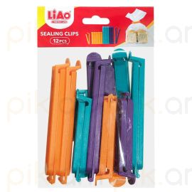 Ամրակ տոպրակի Liao L130017 12 հատ 6*13սմ + 6*9սմ