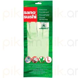 Ռետինե ձեռնոցներ Sano Sushi Aloe L