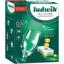 Սպասք լվացող մեքենայի հաբ Ludwik  All in One P-Free 120 հատ