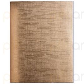 Տետր Hatber 96 թերթ քառակուսի մետալիկ