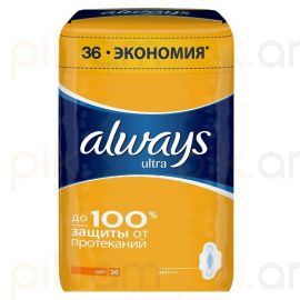 Կանացի միջադիր Always Ultra Light էկոնոմ 36 հատ