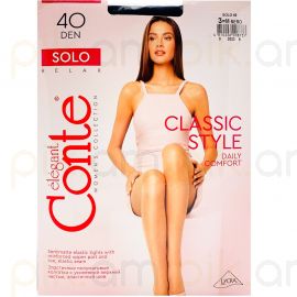 Զուգագուլպա Conte Solo 40 Den 3M Nero