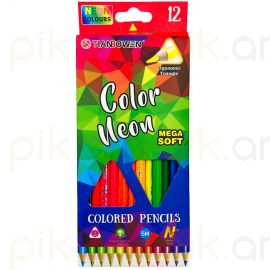 Գունավոր մատիտներ TianBowen TB-8890-20 12 գույն