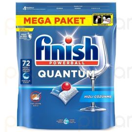 Սպասք լվացող մեքենայի հաբ Finish Powerball Quantum 72 հատ
