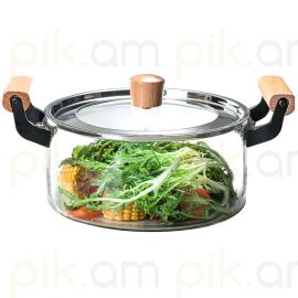 Կաթսա ապակյա 2,5լ հրակայուն XZ-3539