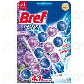 Զուգարանի Թարմեցուցիչ Bref Сила Aктив Свежесть Лаванды 3հատ 50գ.