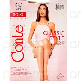 Զուգագուլպա Conte Solo 40 Den 5XL Bronz