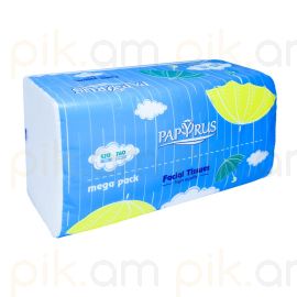 Անձեռոցիկ Դեմքի Papyrus Urartu 100 հատ 3 շերտ