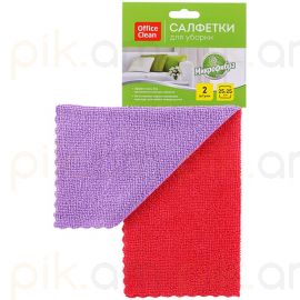 Ունիվերսալ կտոր միկրոֆիբրայից OfficeClean 2 հատ 25*25 սմ․