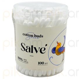 Բամբակյա փայտիկներ Salve 100 հատ