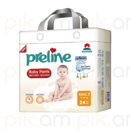 Մանկական տակդիր-վարտիք Preline N7/XXXL (17-35կգ) 24 հատ