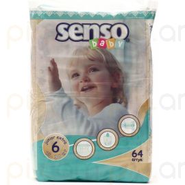 Մանկական տակդիր Senso Baby Junior 6XXL (15-30կգ), 64 հատ