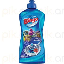 Սպասք լվանալու հեղուկ BINGO Dynamic Sea Minerals 500մլ