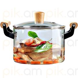 Կաթսա ապակյա 3,5լ հրակայուն XZ-3540