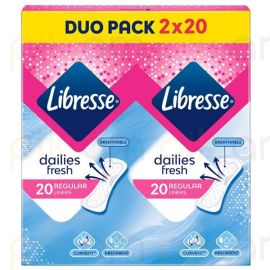 
Ամենօրյա միջադիր Libresse Normal Economy Pack 40 հատ
