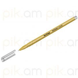 Գրիչ գելային Berlingo "Brilliant Metallic" ոսկեգույն (0,8մմ)