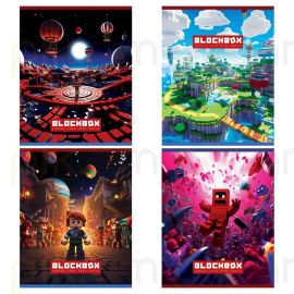 Տետր BG "Игровой мир" А5 96 թերթ