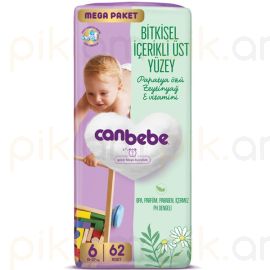 Մանկական տակդիր Canbebe N6 (15-27 կգ), 62 հատ