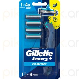 Սափրիչ Gillette Senseor3+ Comfort Razor Crtx4
