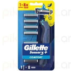 Սափրիչ Gillette Senseor3+ Comfort Razor Crtx8