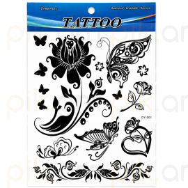 Ինքնակպչուն տիպ Tattoo XZ-1407