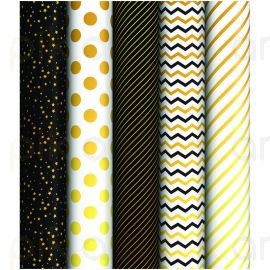 Փաթեթավորման թուղթ  ArtSpace "Золотой паттерн" 70*100սմ