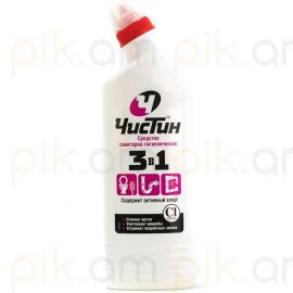 Մաքրող հեղուկ Чистин 3-ը 1-ում 750գ․