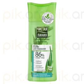 Լվացման գել Чистая Линия 100 մլ Նորմալ և համակցված մաշկերի համար 