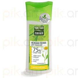 Լվացման փրփուր Чистая Линия 100 մլ Նորմալ և համակցված մաշկերի համար 