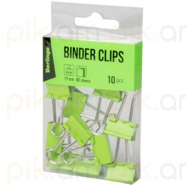 Սեղմակ թղթերի 15մմ Berlingo / 12 հատ / Գունավոր