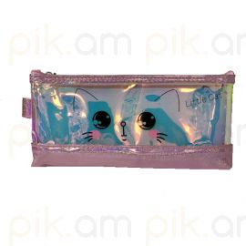 Գրչատուփ թափանցիկ փիսիկ 6628 / XZ-71