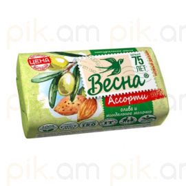 Օճառ Весна 90գ Олива и миндальное молочко