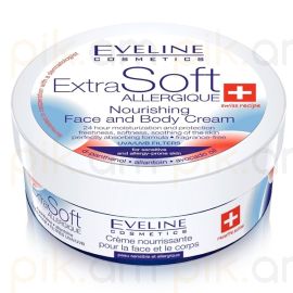 Կրեմ դեմքի և մարմնի սնուցող Eveline Cosmetics Extra Soft 200մլ