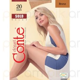 Զուգագուլպա Conte Elegant Solo 20D. 2S - Bronz
