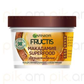 Մազի դիմակ Garnier Fructis Superfood 390մլ Макадамия