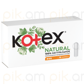 Կանացի հիգենիկ տամպոններ Kotex Normal 16 hատ