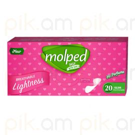 Ամենօրյա Միջադիր Molped Daily No Perfume 20 Հատ