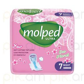 Կանացի Միջադիր Molped Ultra Night Deo Floral 7 Հատ